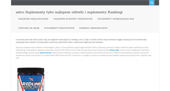 Desktop Screenshot of ksiezyce.astrowww.pl