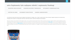 Desktop Screenshot of probe.astrowww.pl